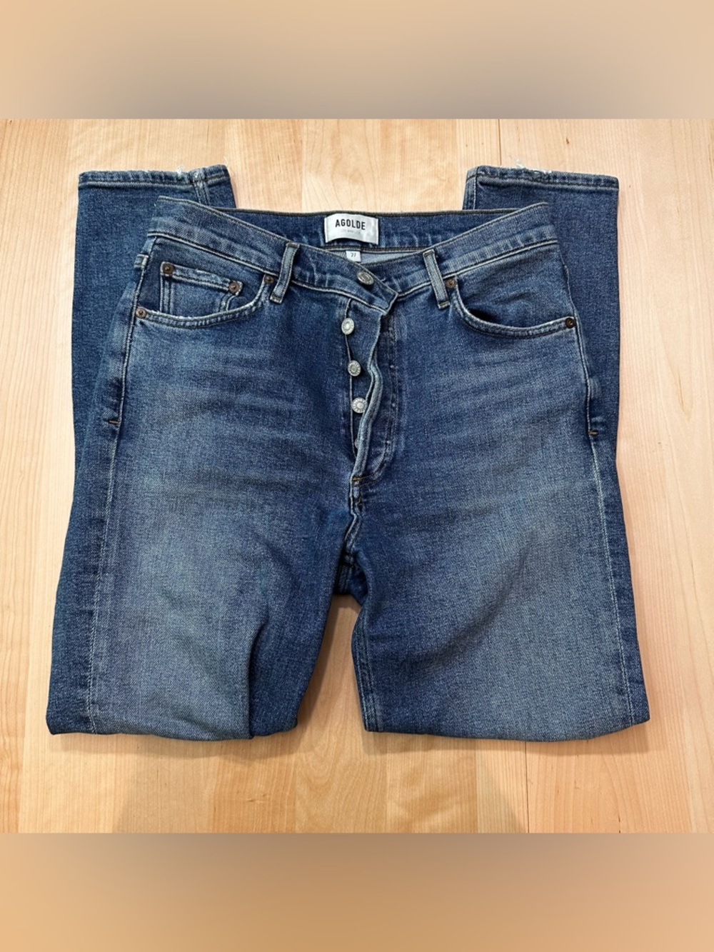 Agolde Nico distressed 27